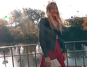 Blonde dünne Prostituierte auf der Straße abgeschleppt EroCom Date