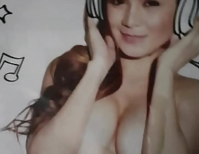 Christine calendar model cum tribute