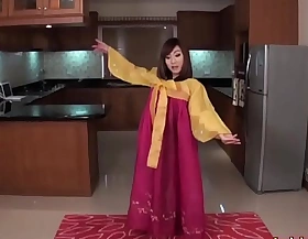 Thai Shemale Patty In Korean National Clothes