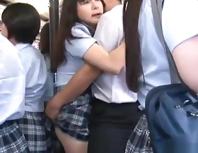 Asian Schoolgirl gets fucked vulnerable a cram