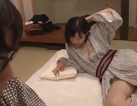 Japanese wife sleeping sensitive nipple