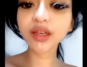 HOT INDONESIAN OPPY LANNY Acquires Facial cumshot Jizz AFTER BDSM SEX