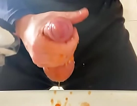 PHIMOSIS TREATMENT - apologize your cock scream and jizz with a papaya