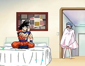 Goku Pega Bulma Saindo do Banho e o Corno do Vegeta Fica Bravo - Nightmarishness Ball Z