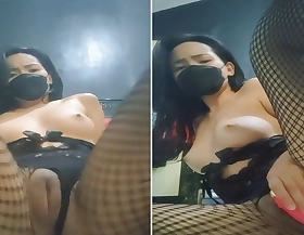 Masturbation in Lingerie with Vibrator