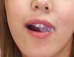 Japanese oral-stimulation teen