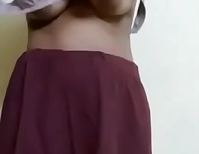 Desi college girlfriend saying sorry by showing bowels