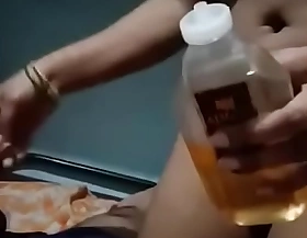 Desi Blowjob with oil