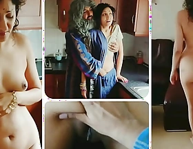 Teen home alone gets fingered by her grandpa while her parents are away - hardcore inexact mating with indian woman in saree Off colour Jill