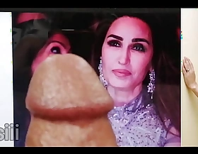 Pakistani actress reema Khan cock tributed