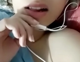 Cute desi gf showing her small tits and curvy aggravation on Video Call [clear audio]