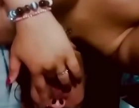 Desi girls play on touching pussy and eat cum