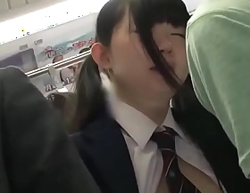 Campuran dari Hot Remaja Jepang Schoolgirls Menjadi Dilecehkan