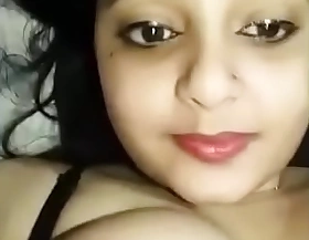 Horny India Spread out Sucks Own Boobs