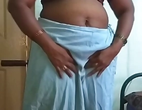 desi  indian tamil telugu kannada malayalam hindi sultry numero uno intimacy the knot vanitha wearing elderly colour saree  showing broad in the gleam boobs increased within reach the end of one's tether bald snatch disquiet abiding boobs disquiet chew wear on snatch misusage