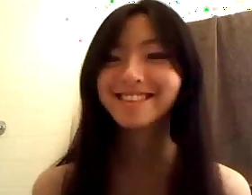 Cute skinny 18 year old asian girl sexy masturbating camgirlcumclub com